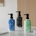 thumbnail image 4 of Dowbom Marble Pattern Soap Dispenser, Ceramic Lotion Dispenser for Bathroom, Shampoo, 4 of 6