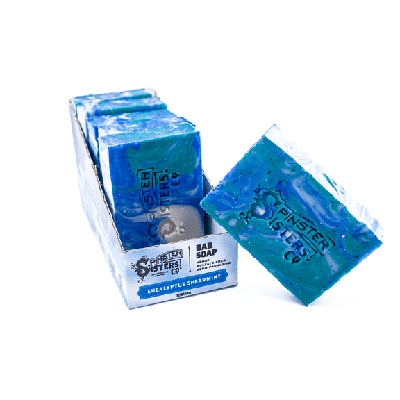 6 Pack -Eucalyptus Spearmint Bar Soap Set – 6 Pack, All Natural, Moisturizing.