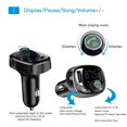 thumbnail image 4 of Baseus-transmisor FM para coche, manos libres, Bluetooth, reproductor modulador MP3, USB Dual 3.4A, cargador de Audio para cargador de teléfono móvil, 4 of 4