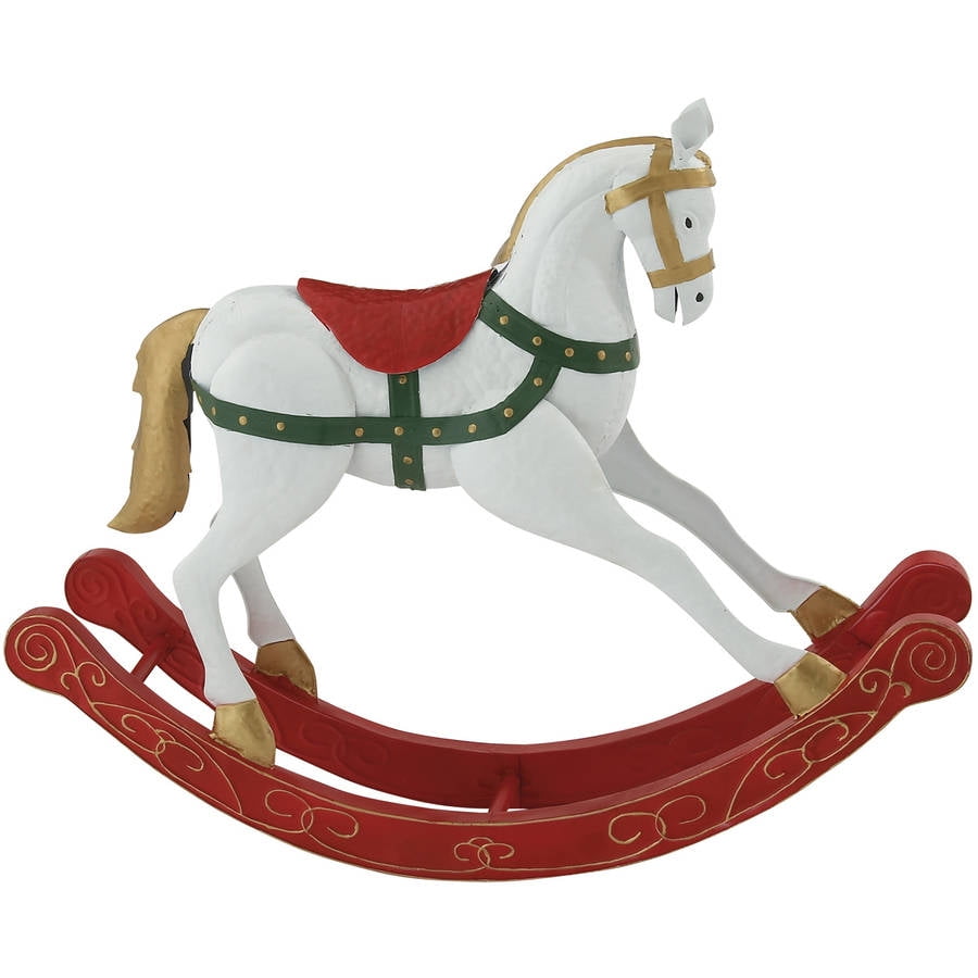 Stunning Metal Rocking Horse