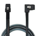 thumbnail image 1 of Cable interno Mini SAS a Mini SAS, SFF-8087 a ángulo izquierdo/derecho SFF-8087, compatible con controlador RAID o PCI, 0,8 m, 1 of 8