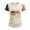 Beige #25, variant on DORKASM 4th Of July Shirts Short Sleeve American Birthday 250th Anniversary National Flag Print Tops Liberty Round Neck American Flag T Shirts Vocation Patriotic Tshirts Red XL