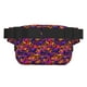 thumbnail image 3 of Fotbe Skull Cangurera Cuadrada con Estampado de Doble Capa, Bolsa de Cintura Ajustable Mini para Hombres y Mujeres, 3 of 9