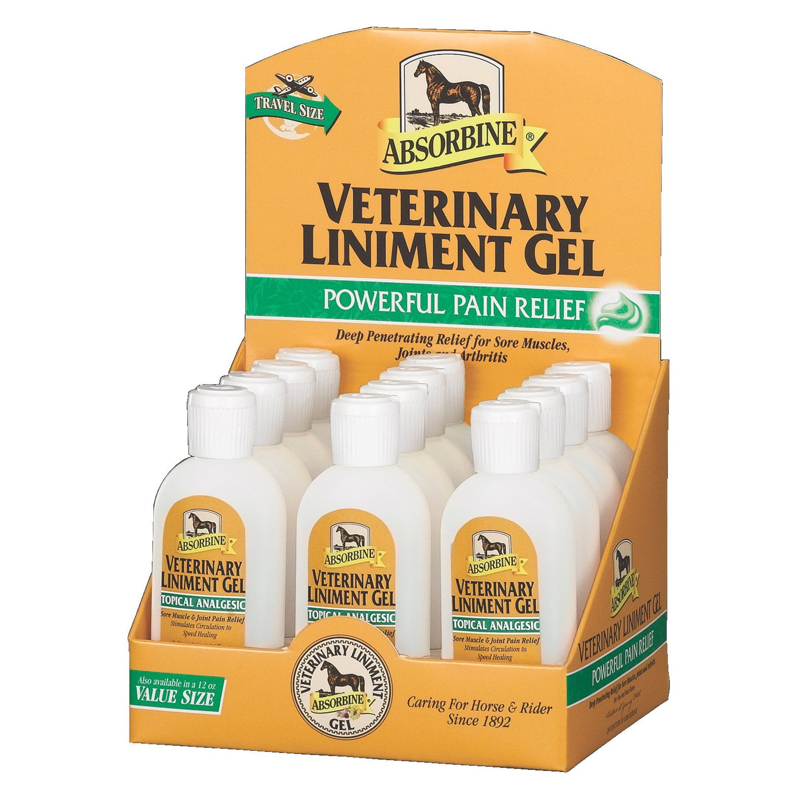 W F Young Inc Veterinary Liniment Gel, 3 oz.