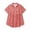 *Red, variant on VBVC Women's and Women's Plus Button Down Shirt , Ladies' Short Sleeve Smock Tunic Top , Striped Babydoll Summer Flowy Blouse For Women, Black , S-5XL