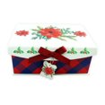 thumbnail image 2 of Holiday Time 6" x 9" x 3.75" Christmas  Flower Décor Box Small, 2 of 3
