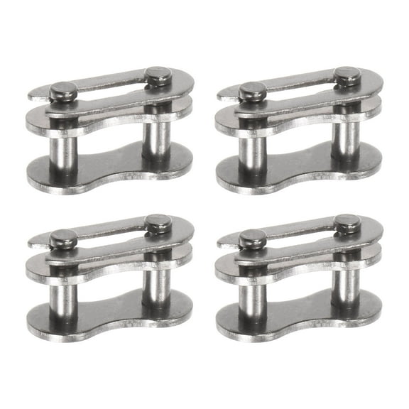 Uxcell 4Pack Chain Master Connector Link Roller 8mm Pitch Stainless Steel for 05B Chain
