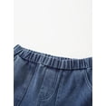 thumbnail image 3 of Jolyshlid Boys Straight Fit Denim Jeans, 3 Packs Elastic Waist with Pockets Casual Jeans Multicolor 4-5Y, 3 of 7