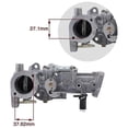 thumbnail image 3 of 498298 Carburador 491588S 491588 Filtro de aire para Stratton 692784 495951 490533 495426 con tapón de gasolina, 3 of 5