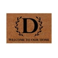 thumbnail image 3 of Door Mats Outdoor Outdoor Summer Door Mat Welcome Mat Monogram Door Mats Outdoor Porch Mats for Front Door Outside Deals of The Day Front Door Mats Outdoor for Front Door Outdoor 16 x 24 Inch, 3 of 5