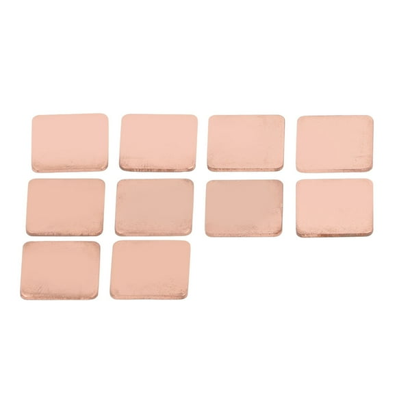 CPU Heat Sink Shim,20Pcs Heat Sink Shim Heat Sink Shim Copper Shim Elevated Design