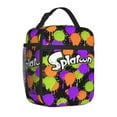 thumbnail image 2 of Splatoon lunch bag Reusable Lunch Tote Bag Zipper Closure Insulated Thermal Cooler Container Bag for Man Women Work Picnic Travel Beach Fishing, 2 of 9