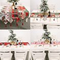 thumbnail image 5 of Camino de mesa navideño, para cena familiar de Nochebuena/fiesta navideña/eventos/decoración de cocina, 5 of 5