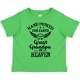 thumbnail image 3 of Inktastic Handpicked for Earth by My Great Grandpa in Heaven Boys or Girls Toddler T-Shirt, 3 of 5