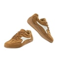 thumbnail image 5 of LUCKY STEP Retro Fashion Sneakers Lightweight Comfort Casual Shoes,Camel,Womens, 5 of 6