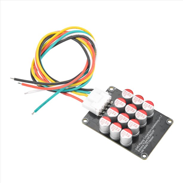2 Uds 4S Balanceador de Ecualizador Activo Lifepo4/Lipo/LTO BateríA Condensador de EcualizacióN de EnergíA Tablero BMS