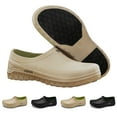 thumbnail image 5 of Chef Shoes for Women Men Non Slip Waterproof Work Clogs Nursing Nurse Garden Slip on Shoes for Indoor Outdoor, 5 of 6