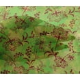 thumbnail image 4 of oneOone Viscose Chiffon Light Green Fabric Batik Fabric For Sewing Printed Craft Fabric By The Yard 42 Inch Wide, 4 of 4