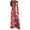 Red, variant on Womens Maxi Dress, Women Floral Printed Slimming Sling Party Long Dress, Plus Size Summer Casual Long Dresses, Wedding Guest Dresses Beach Party Dress Gray S