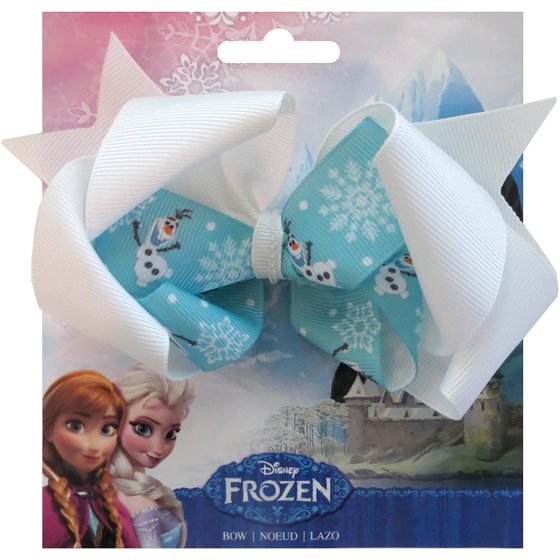 Disney Frozen Grosgrain 1" Ribbon Hair Bows