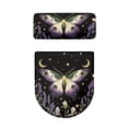 thumbnail image 5 of HELLHERO Butterfly Pattern Toilet Lid Covers Set for Stretch Elastic Fabric Soft Easy to Install Dust-Proof Elastic Edge Reusable Stylish Gifts, 5 of 8