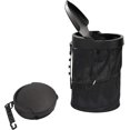 thumbnail image 1 of Car Garbage Can Universal Portable Trash Can Foldable Pop-up with Lid Travel Black, 1 of 5