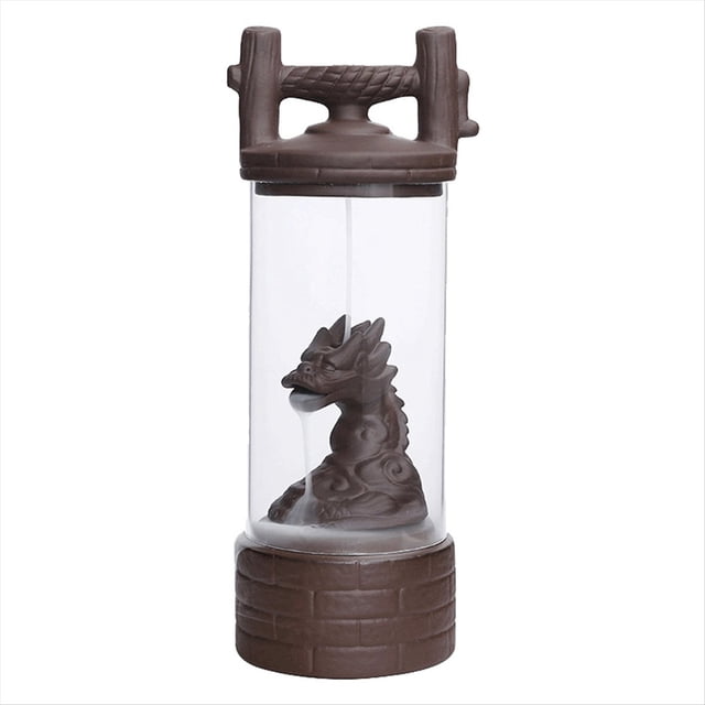B Porta Incienso de CeráMica, Quemador de Incienso de Reflujo, Estatuilla, Soportes para Conos de Incienso, DecoracióN del Hogar, DecoracióN de Regalo, Adornos de Estatua