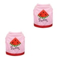 thumbnail image 4 of Ropa Chalecos de verano Billuyoard Letra de sandía para Perros de compañía Chihuahua Cachorro XS S М L XL, 4 of 6