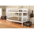 thumbnail image 4 of Claire Twin over Twin Wood Bunk Bed in White-Mattresses Not Included, 4 of 5
