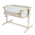 thumbnail image 2 of HALO BassiNest 2-in-1 Height-Adjustable Bedside Sleeper with Mattress Pad and Fitted Sheet, Oat, 2 of 9