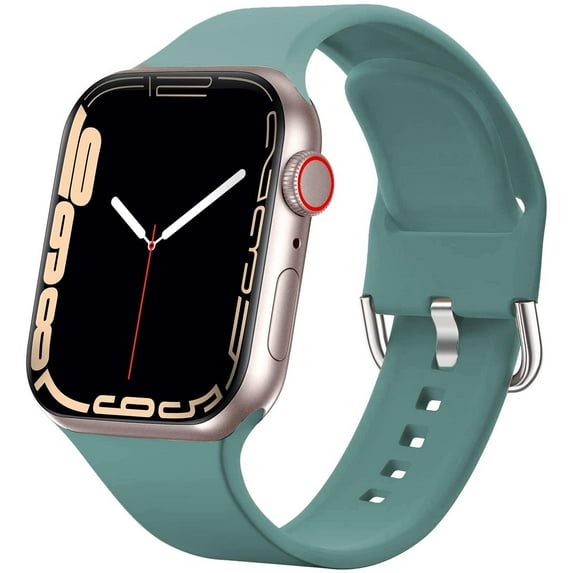 ALMNVO 1/3Pack Sport Band for Apple Watch Bands 44mm 45mm 38mm 49mm 40mm 41mm 42mm Women Men, Adjustable Elastic Silicone Band Wristbands Replacement for iWatch Series Ultra 8 7 SE 6 5 4 3 2 1 Nike