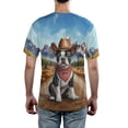 thumbnail image 5 of Welcome Fall Western Cowboy Boston Terrier Enjoys Majestic Autumn All Over Print 3D Shirt Unisex Merch Gentleman Dog Lover Gifts - 01007, 5 of 6