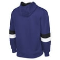 thumbnail image 3 of Men's G-III Sports by Carl Banks Purple/Black Baltimore Ravens Adaptive Faceoff Pullover Hoodie, 3 of 4