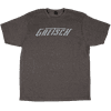Gretsch Guitars Heather Gray Logo Graphic T-Shirt, Mens Size 2XL #0994874806