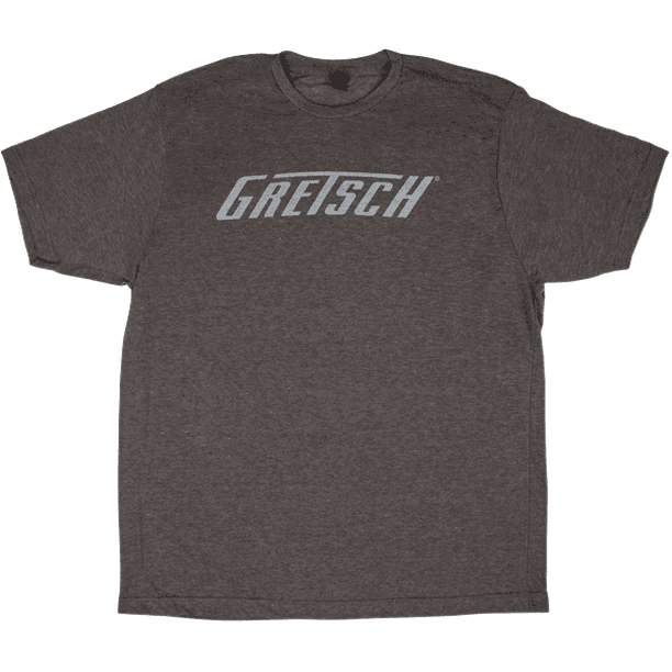 Gretsch Gretsch Guitars Heather Gray Logo Graphic TShirt, Mens Size