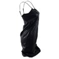 thumbnail image 5 of Women's Sexy Slim Casual Leather Sleeveless Dress Lightweight, All Season, Hand Wash One Size Fits Most, 5 of 5