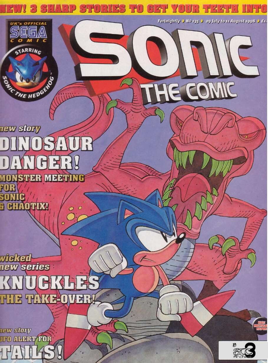 Sonic the Comic #33 VG ; Fleetway Quality