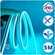 thumbnail image 2 of Tira LED Neón DOSYU Flexible Unicolor 5 Metros Impermeable, 2 of 8