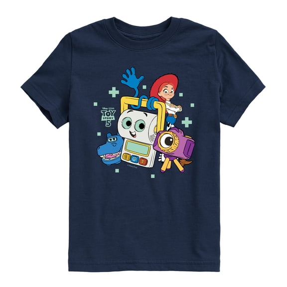 Toy Story 5 - Jessie Group - Youth Boys Short Sleeve Graphic T-Shirt