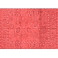 thumbnail image 1 of Ahgly Company Indoor Rectangle Abstract Red Modern Area Rugs, 2' x 3', 1 of 4