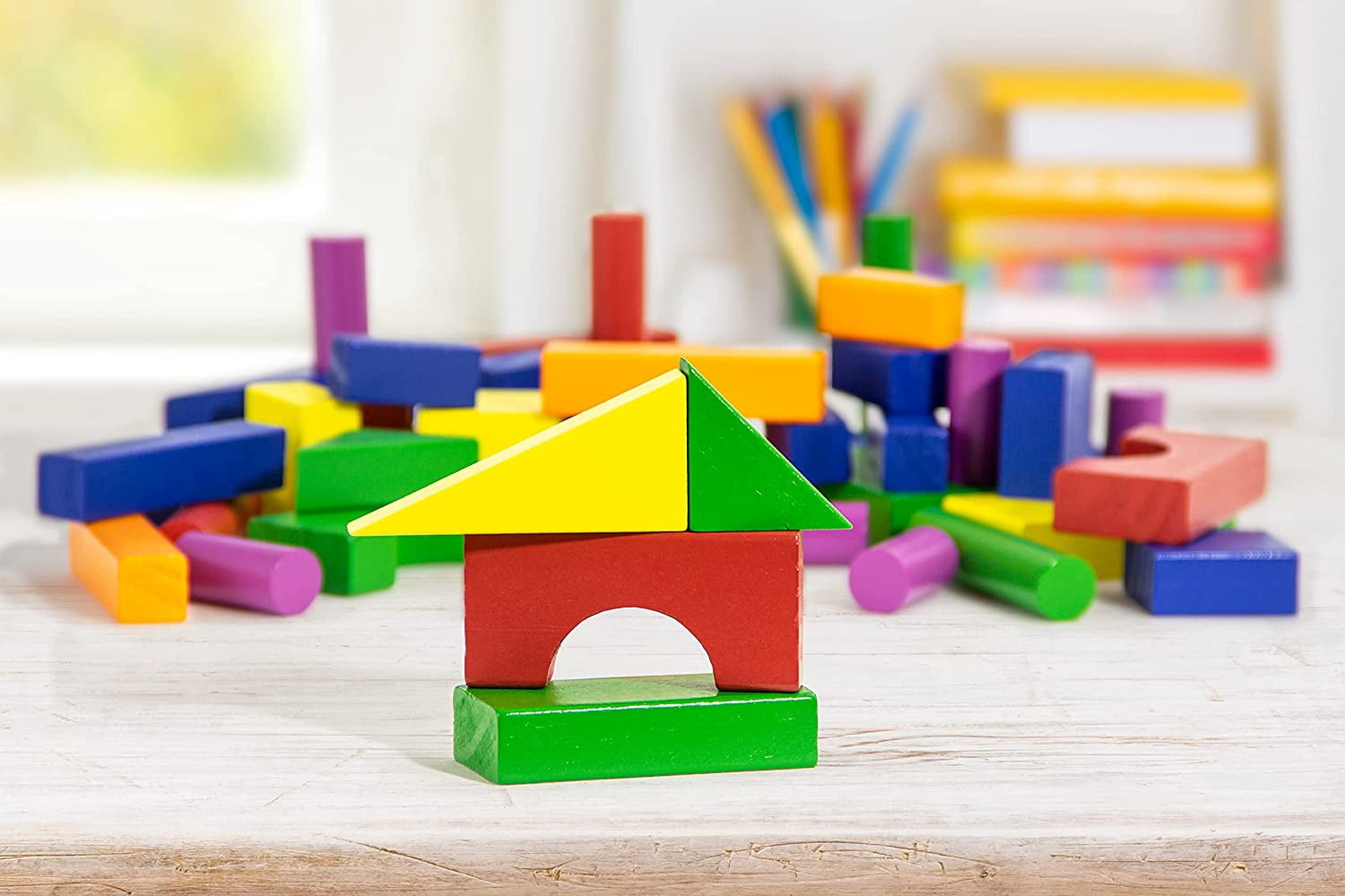 Sensory Builder Blocks, Set of 50