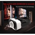 thumbnail image 4 of Ergonomic Lightweight VR Headset with Built-in Stereo Headphones - 158g, 400° Myopia-Friendly, Adjustable Pupil Distance - Compatible with 4.7"-6.0" iOS/Android Phones for Immersive 3D Movies & Gaming, 4 of 7