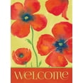 thumbnail image 2 of Marrott, Stephanie 15x18 White Modern Wood Framed Museum Art Print Titled - Poppy Welcome, 2 of 4