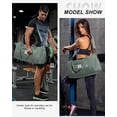 thumbnail image 3 of Bolsa de gimnasio WisePack impermeable con compartimento para zapatos de 30 x 19 x 45 cm, 3 of 8