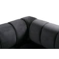 thumbnail image 6 of Chic Home Tofino Club Chair Velvet Upholstered Channel-Quilted, 6 of 9