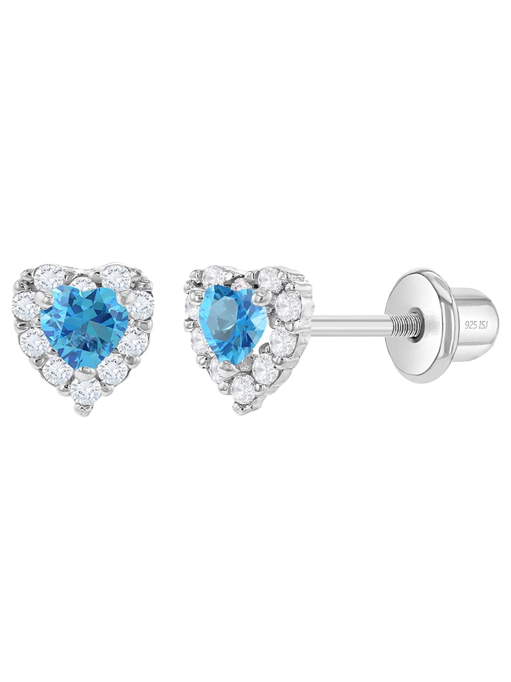 Girls Spider Colorful Ear Studs 925 Sterling Silver