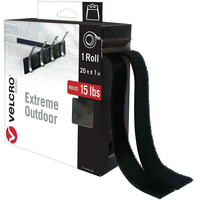 Cinta de montaje VELCRO Brand Extreme Outdoor, 6 m x 2,5 cm, 6,8 kg
