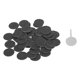 thumbnail image 4 of 50 Piezas de Papel de Lija Removedor de Callos Eléctrico, Accesorios de Repuesto de Herramienta de Pedicura de Discos con Eje(φ15mm) Para Uñas Fugacal NO, 4 of 7