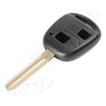 thumbnail image 2 of BFY 2-Button Remote Key Fob Case Shell for Toyota Corolla Camry Land Cruiser Rav4, 2 of 7