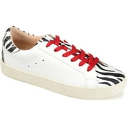 Journee Collection Womens Comfort Foam Erica Sneakers 9 Zebra